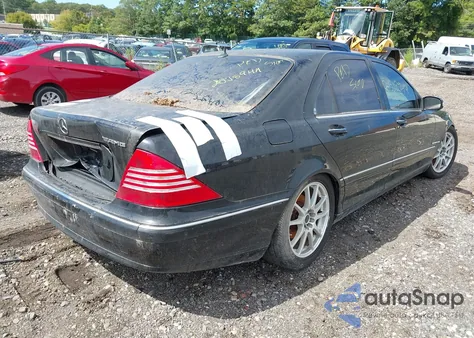 2004 Mercedes-Benz S 430 4Matic из США, поврежденный, VIN WDBNG83J54A420033